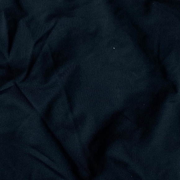 New! WeWoreWhat Ruched Bandeau Halter Bikini Top, black 19398 - Picture 8 of 10